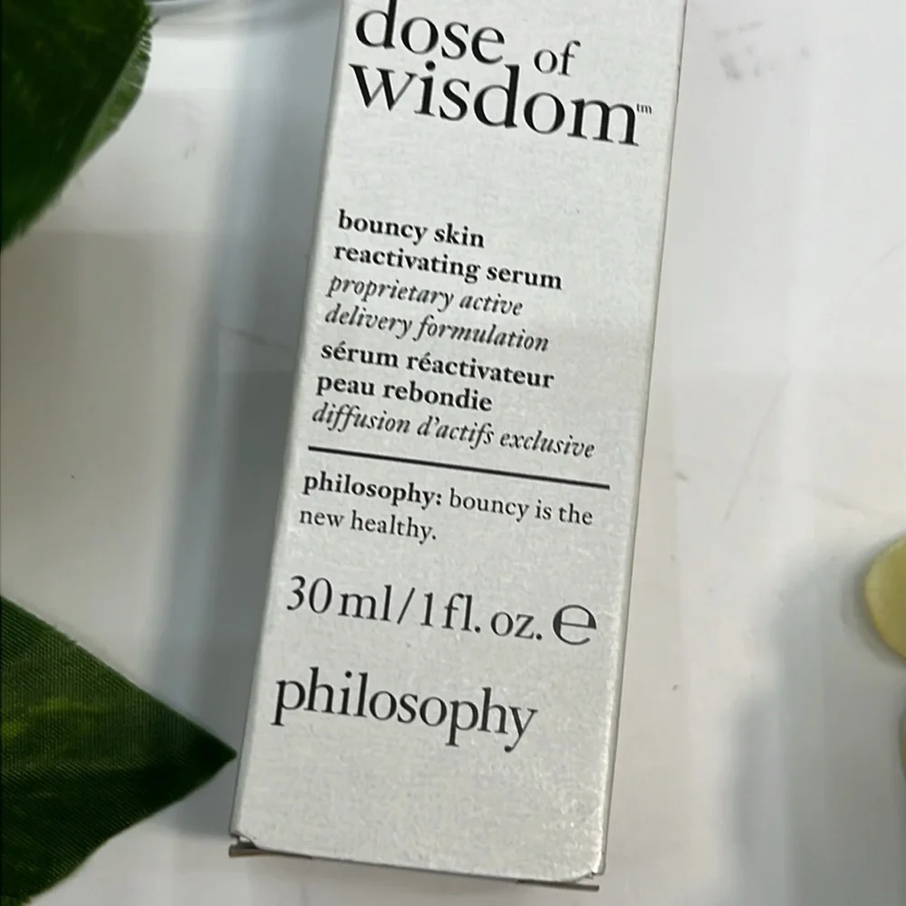 NEW Philosophy Dose of Wisdom Bouncy Skin 1 oz